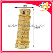 13 Pieces Puzzle 3D Funny 3D Leaning Tower Of Pisa jigsaws Puzzle